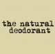 The Natural Deodorant